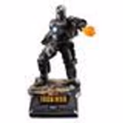 Figurine articulée - MARVEL - IRON MAN MARK I - 30 cm - Éclairage électronique - Accessoires inclus