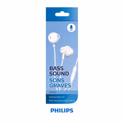 Philips TAUE101WT Casque Avec fil Ecouteurs Appels/Musique Blanc - Vue supplémentaire 3