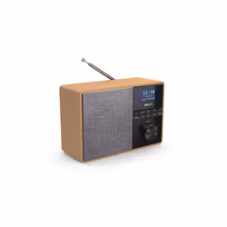 Philips TAR5505/10 Radio portable Numérique Noir, Gris, Bois - Vue supplémentaire 5