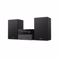 Philips TAM3505/12 ensemble audio pour la maison Système micro audio domestique 18 W Noir, Gris