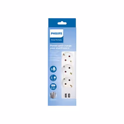 Philips SPN3032WA/10 unité de distribution d'énergie 3 sortie(s) CA Blanc