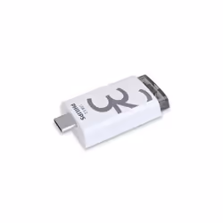 Philips Click lecteur USB flash 32 Go USB Type-C 3.2 Gen 1 (3.1 Gen 1) Transparent, Blanc - Vue supplémentaire 4