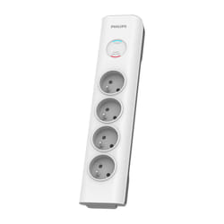 Philips SPN7040WA/60 protection surtension Blanc 4 sortie(s) CA 2 m