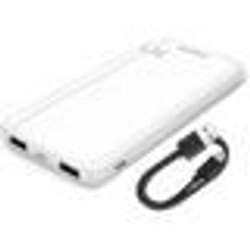 Batterie Externe - PHILIPS - Powerbak DLP1810NW - 10000 mAh - 2 Ports - 5 Volts