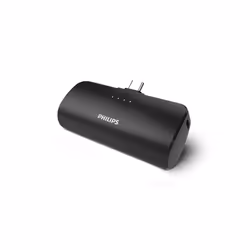 Philips DLP2510C/03, 2500 mAh, Lithium-Ion (Li-Ion), Recharge sans fil, 5 V, Noir