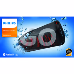 Philips Wireless speaker Enceinte portable mono Noir 10 W