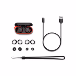 Philips TAA7507BK/00 écouteur/Casque Sans fil Bluetooth Noir, Rouge - Vue supplémentaire 6