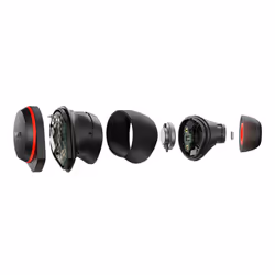Philips TAA7507BK/00 écouteur/Casque Sans fil Bluetooth Noir, Rouge - Vue supplémentaire 8