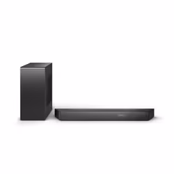 Philips TAB7807/10, 3.1 canaux, 650 W, Dolby Atmos, Dolby Digital, Dolby Digital Plus, Dolby TrueHD, 620 W, 10%, 20,3 cm (8")