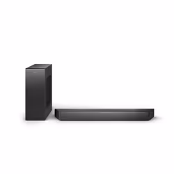 Philips TAB7207/10, 2.1 canaux, 520 W, Dolby Digital, Dolby Digital Plus, 520 W, 10%, Caisson de basse actif