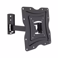 Philips Support mural articulé pour écrans plats de 15’’ à 55’’, 100 x 100 mm, 200 x 200 mm, -15 - 15°, 180°, Métal, Noir