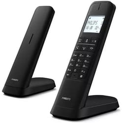Téléphone Fixe sans Fil DECT - PHILIPS - M4702B12-2 - Écran 46 cm - Mains libres - Autonomie 14h