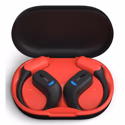 Philips 6000 series TAA6709BK/00, True Wireless Stereo (TWS), Sports, 150 - 20000 Hz, 73 g, Casque, Noir, Rouge
