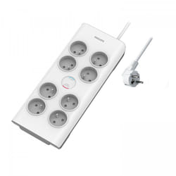 MCL SPN7080WA/19 multiprise 2 m 8 sortie(s) CA Intérieure Blanc