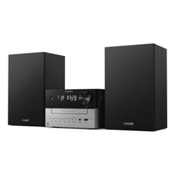 Philips TAM3205M2 ensemble audio pour la maison Système micro audio domestique 20 W Noir, Argent