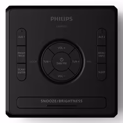 Philips TAR4600/10 réveille-matin Réveil numérique Noir - Vue supplémentaire 4