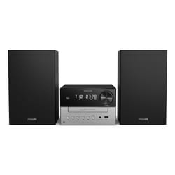 Philips TAM3205M2/77 ensemble audio pour la maison Système micro audio domestique 20 W Noir, Argent