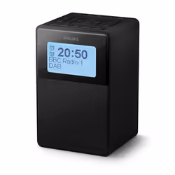 Philips TAR5100/10 réveille-matin Réveil numérique Noir
