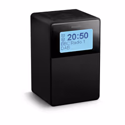 Philips TAR5100/10 réveille-matin Réveil numérique Noir