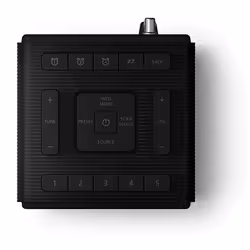 Philips TAR5100/10 réveille-matin Réveil numérique Noir - Vue supplémentaire 4