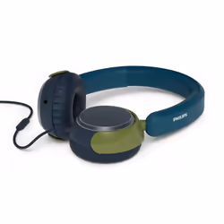 Philips TAK2000CT/00 écouteur/casque Écouteurs Avec fil Arceau Appels/Musique USB Type-C Bleu, Vert, Gris