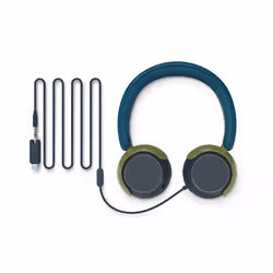 Philips TAK2000CT/00 écouteur/casque Écouteurs Avec fil Arceau Appels/Musique USB Type-C Bleu, Vert, Gris - Vue supplémentaire 8