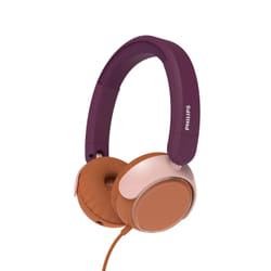 Philips TAK2000MP/00 écouteur/casque Écouteurs Avec fil Arceau Appels/Musique USB Type-C Orange, Violet, Rose