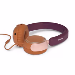 Philips TAK2000MP/00 écouteur/casque Écouteurs Avec fil Arceau Appels/Musique USB Type-C Orange, Violet, Rose
