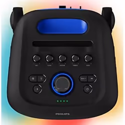 Philips TAX5000E/10 haut-parleur portable et de fête Orateur du parti Noir 100 W - Vue supplémentaire 4