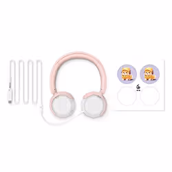 Philips TAK2000PK/00 casque Avec fil Arceau Appel/Musique/TV Rose - Vue supplémentaire 4