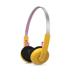 Philips TAMS1YL/00 casque Avec fil &sans fil Arceau Appels/Musique USB Type-C Bluetooth Jaune