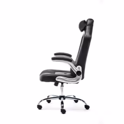 Momo Design MD-GC003OFF-K Siège pour jeu vidéo Siège de jeu sur PC Siège rembourré Noir - Vue supplémentaire 2