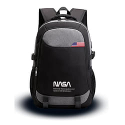 NASA BAG02 sac à dos City backpack Noir, Gris Oxford