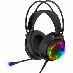Acer 4895232704507, Avec fil, Jouer, 30 g, Casque, Noir