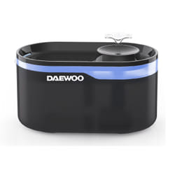 Daewoo D-WF006 gamelle et abreuvoir pour chiens et chats Noir Universel Fontaine à eau automatique pour animaux de compagnie