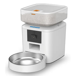 Daewoo D-QQ039-2L gamelle et abreuvoir pour chiens et chats Blanc Universel Distributeur automatique pour animaux de compagnie