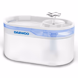 Daewoo D-WF116 gamelle et abreuvoir pour chiens et chats Acrylonitrile-Butadiène-Styrène (ABS), Silicone Bleu, Blanc Universel Fontaine à eau automatique pour animaux de compagnie - Vue supplémentaire 2