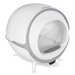 Daewoo D-HIPC101 bac à litière pour chiens et chats Chat Bac à litière autonettoyant Gris, Blanc