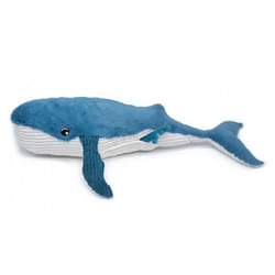 Les Déglingos - Peluche Ptipotos Baleine maman bébé bleue - GLOBE TROTOYS