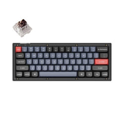 Clavier Mécanique - Keychron - V4 GMK Knob RGB - Rétroéclairage RGB - Switchs Marron - Design Compact 60%