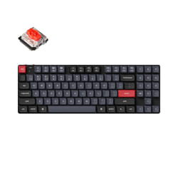 Keychron K13 Pro clavier USB + Bluetooth QWERTY Anglais britannique Noir, Gris, Rouge