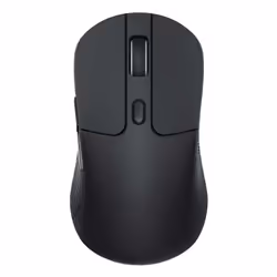Keychron M3-A4, Droitier, RF Wireless + Bluetooth + USB Type-C, 26000 DPI, Noir