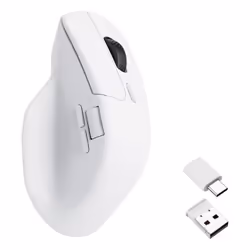 Keychron M6-A3 souris Maison Ambidextre Bluetooth + USB Type-C Optique 26000 DPI