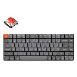 Keychron K3 Max QMK/VIA clavier Universel USB + RF Wireless + Bluetooth Gris