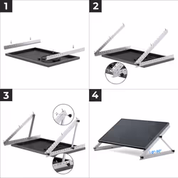 EcoFlow AA-FRAME-28IN Accessoire de montage de panneau solaire Kit de montage