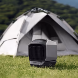 EcoFlow Wave 2 Climatiseur portatif 56 dB 820 W Noir, Gris