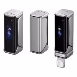 EcoFlow EF-RP27KGEEK-EU banque d'alimentation électrique Lithium 27650 mAh Noir, Argent - Vue supplémentaire 2