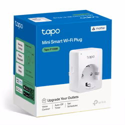 TP-Link TAPO P100M Prise intelligente 2300 W Maison, Bureau Blanc