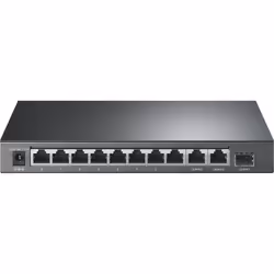 TP-Link TL-SL1311P commutateur réseau Fast Ethernet (10/100) Connexion Ethernet, supportant l'alimentation via ce port (PoE) Noir