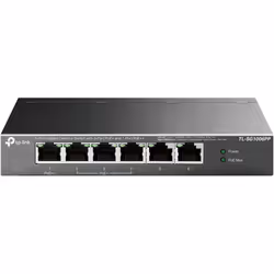 TP-Link TL-SG1006PP, Non-géré, Gigabit Ethernet (10/100/1000), Connexion Ethernet, supportant l'alimentation via ce port (PoE ...